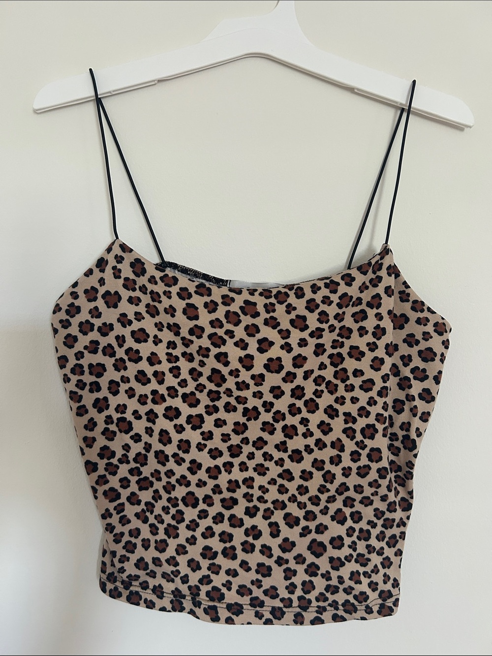 Leopard Cheetah Print Spaghetti Strap Cami - Cute Summer Top